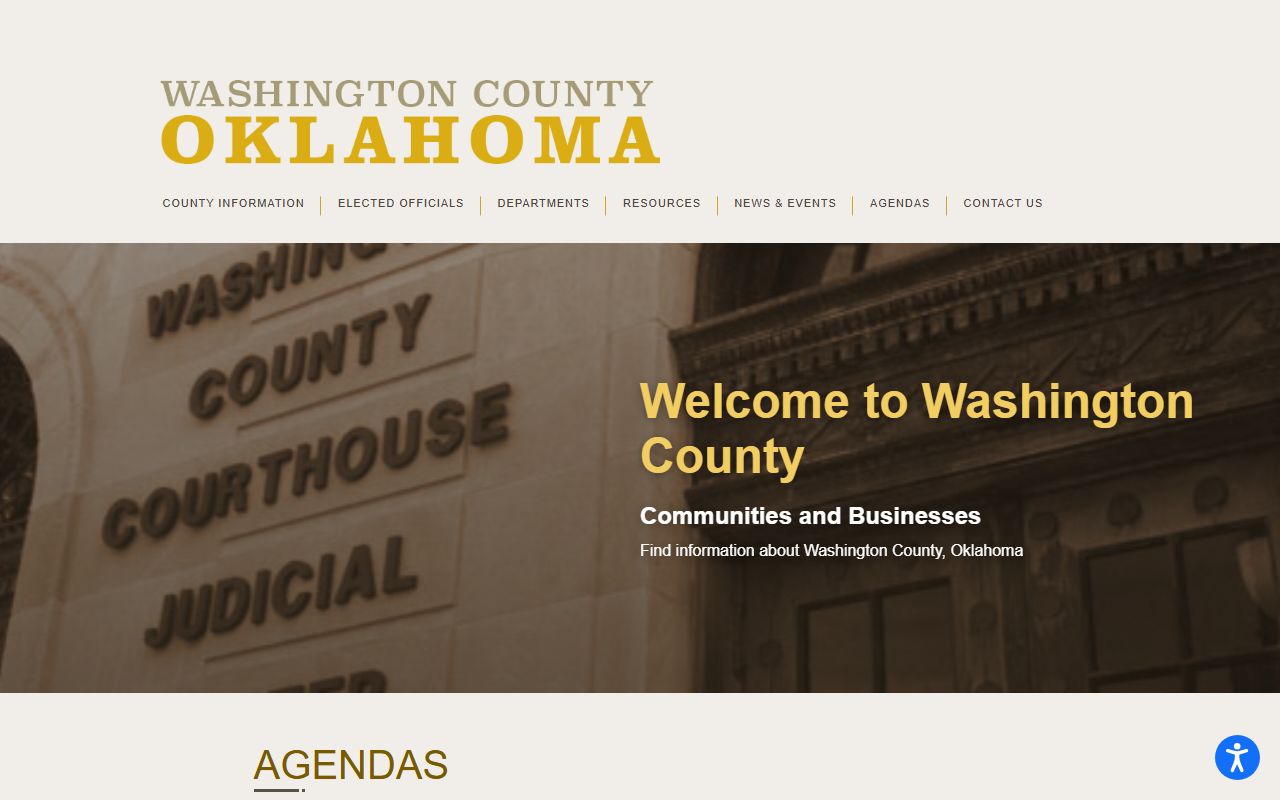 Washington County court records access on the official county website